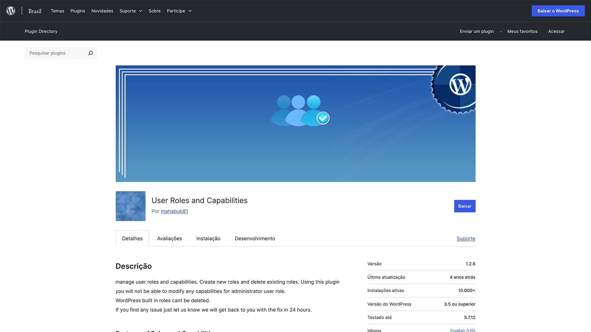 user roles and capabilities wordpress plugin