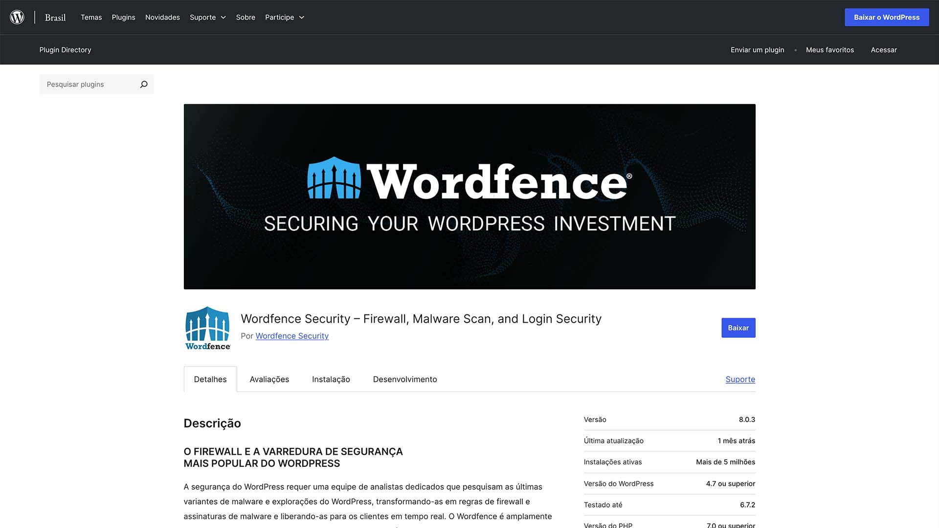 wordfence plugin wordpress