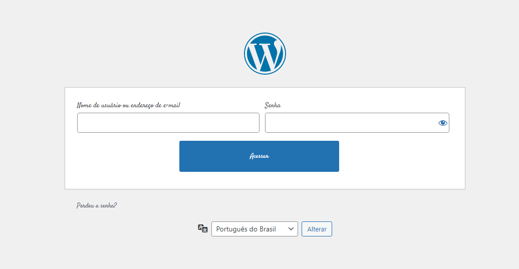 personalizar tela de login no WordPress