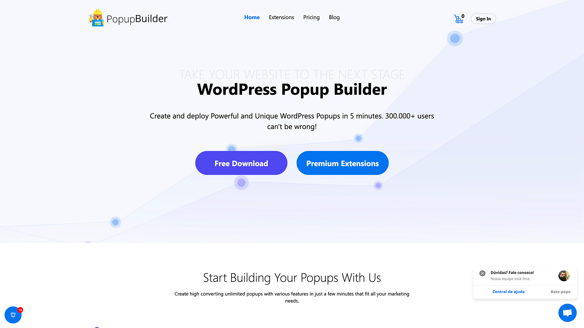 wordpress plugin de popup popup builder