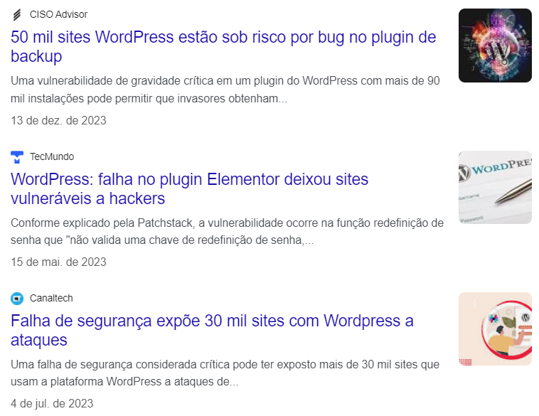 o wordpress é realmente seguro com tantos problemas de plugins?