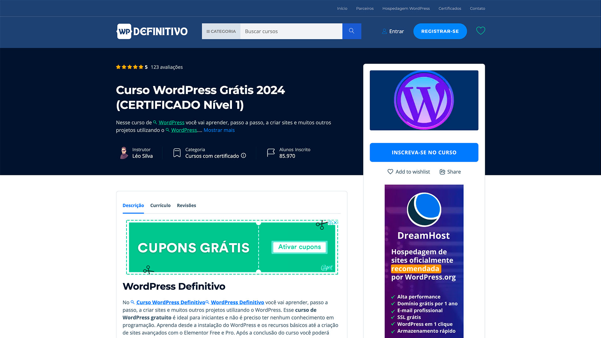 Curso WordPress wpdefinitivo