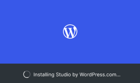 instalando WordPress studio