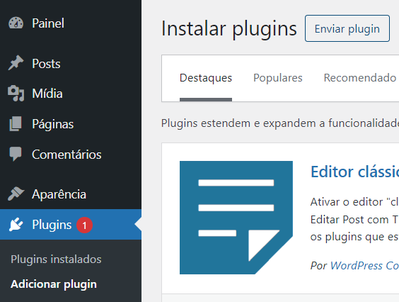 instalar plugins