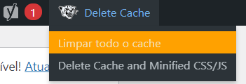 deletar cache para resolver desaparecimento de plugins no WordPress