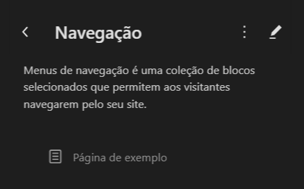 navegação