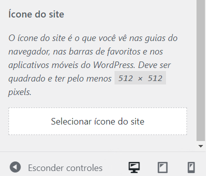 favicon no WordPress