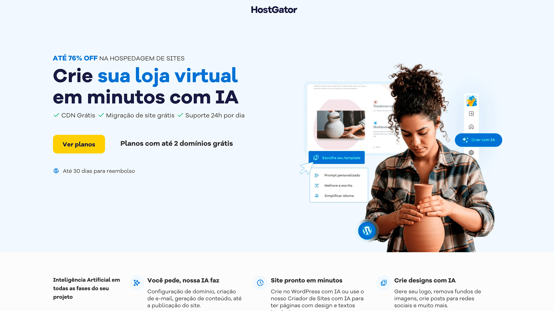 Como Criar um Site - Passo 1