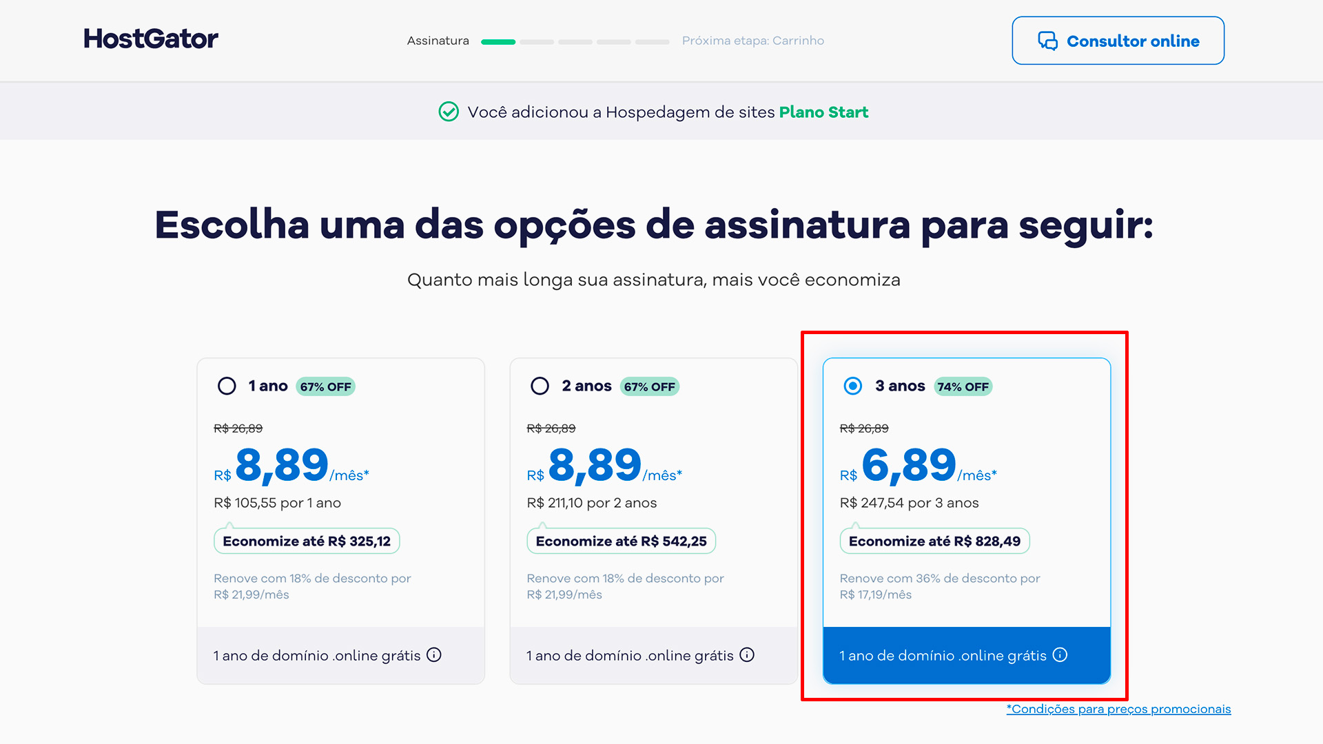 Como Criar um Site - Passo 3