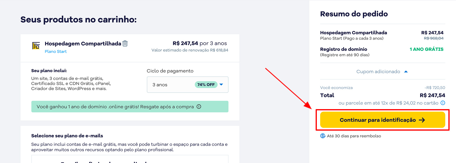 Como Criar um Site - Passo 6