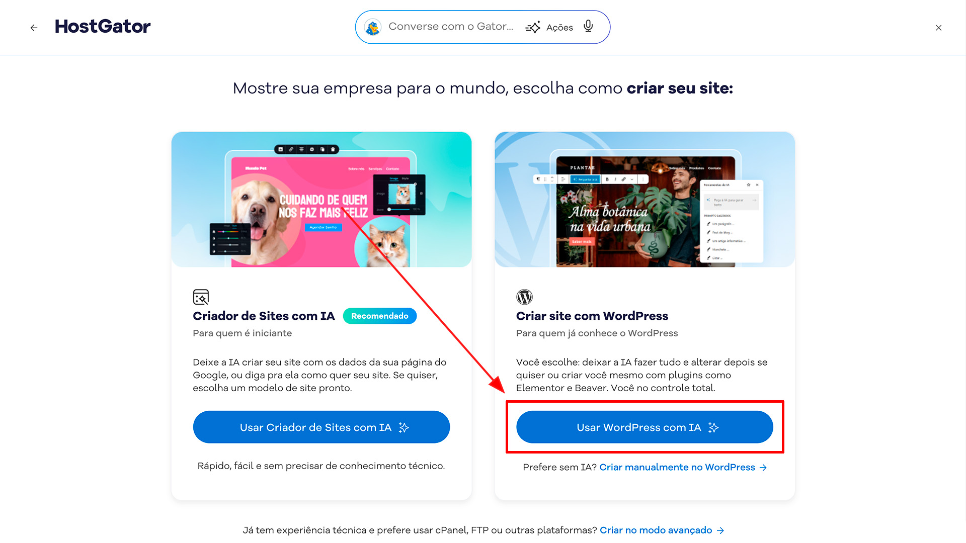 Como Criar um Site - Passo 15