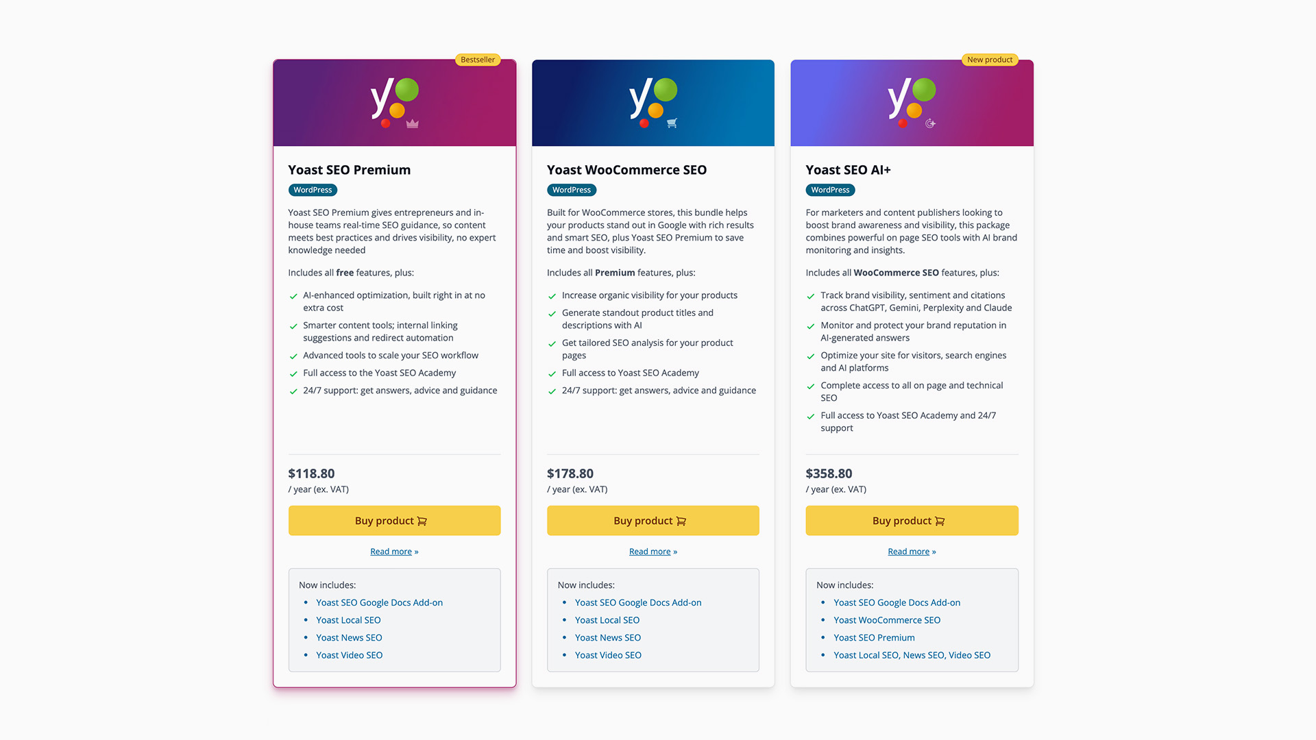 Yoast SEO Premium Planos