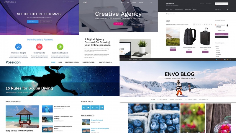 [TOP 55] Melhores Temas WordPress Gratuitos para 2021 WP