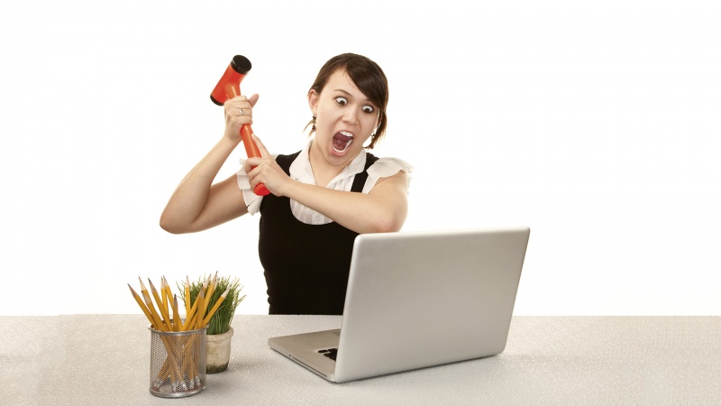 desespero problemas com o site